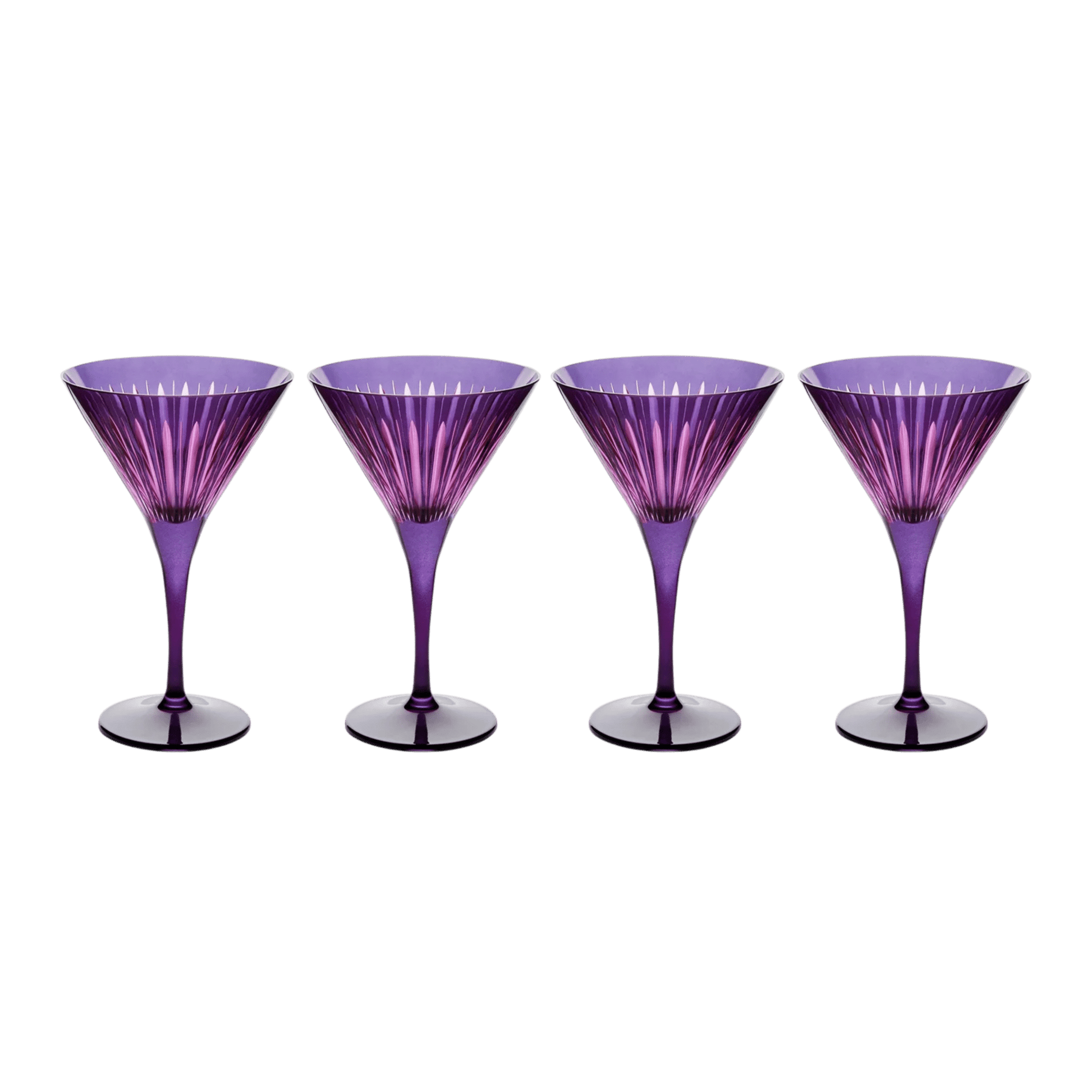 Prism Martini Glasses - Set of 4 - Hosted by Kelly Gaudreau