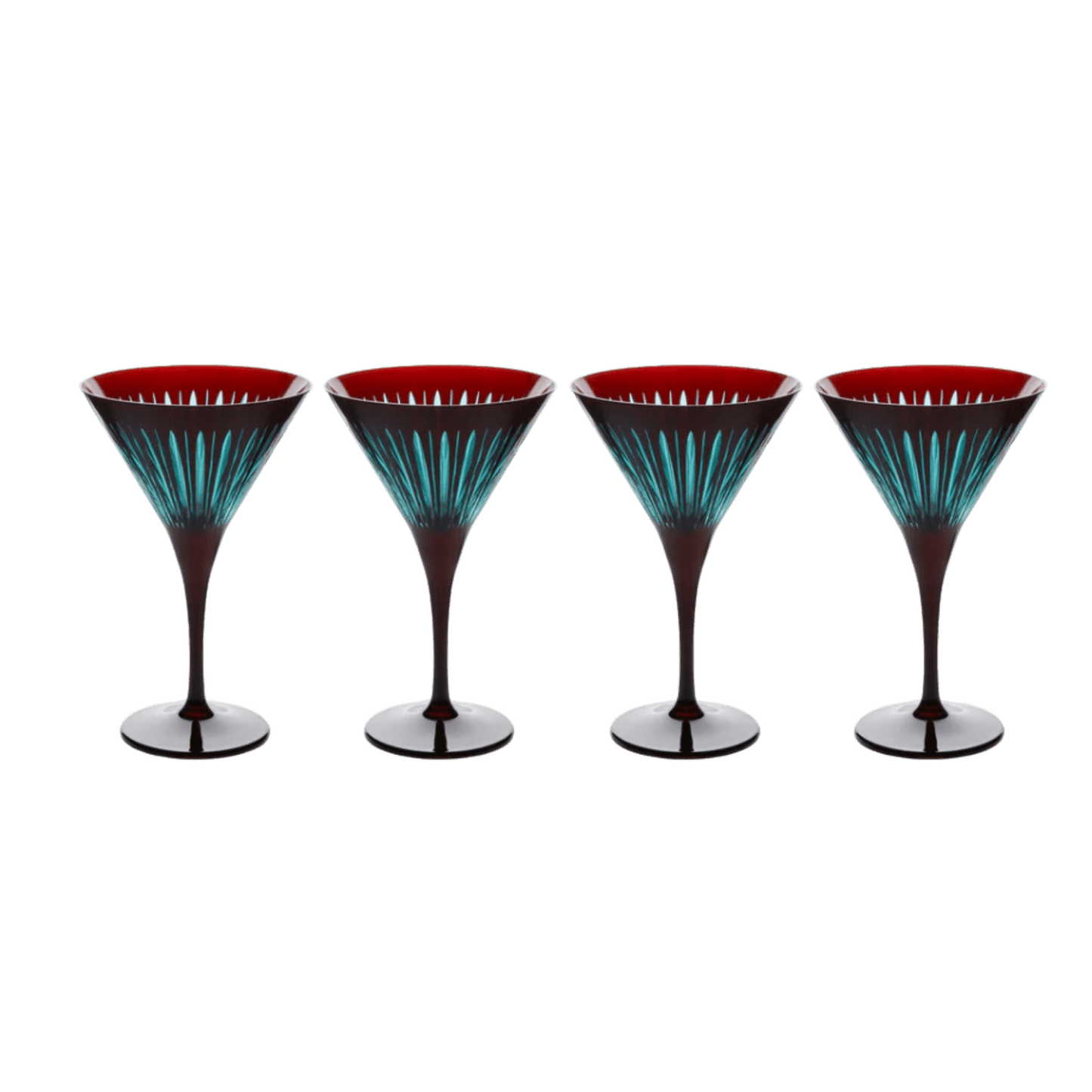 Prism Martini Glasses - Set of 4 - Hosted by Kelly Gaudreau