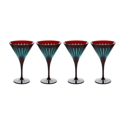 Prism Martini Glasses - Set of 4 - Hosted by Kelly Gaudreau