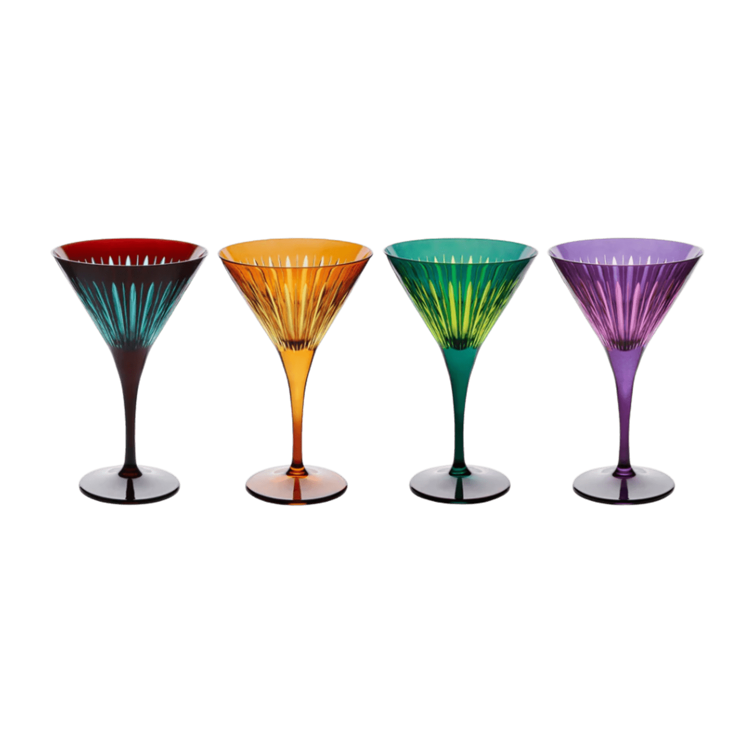 Prism Martini Glasses - Set of 4 - Hosted by Kelly Gaudreau