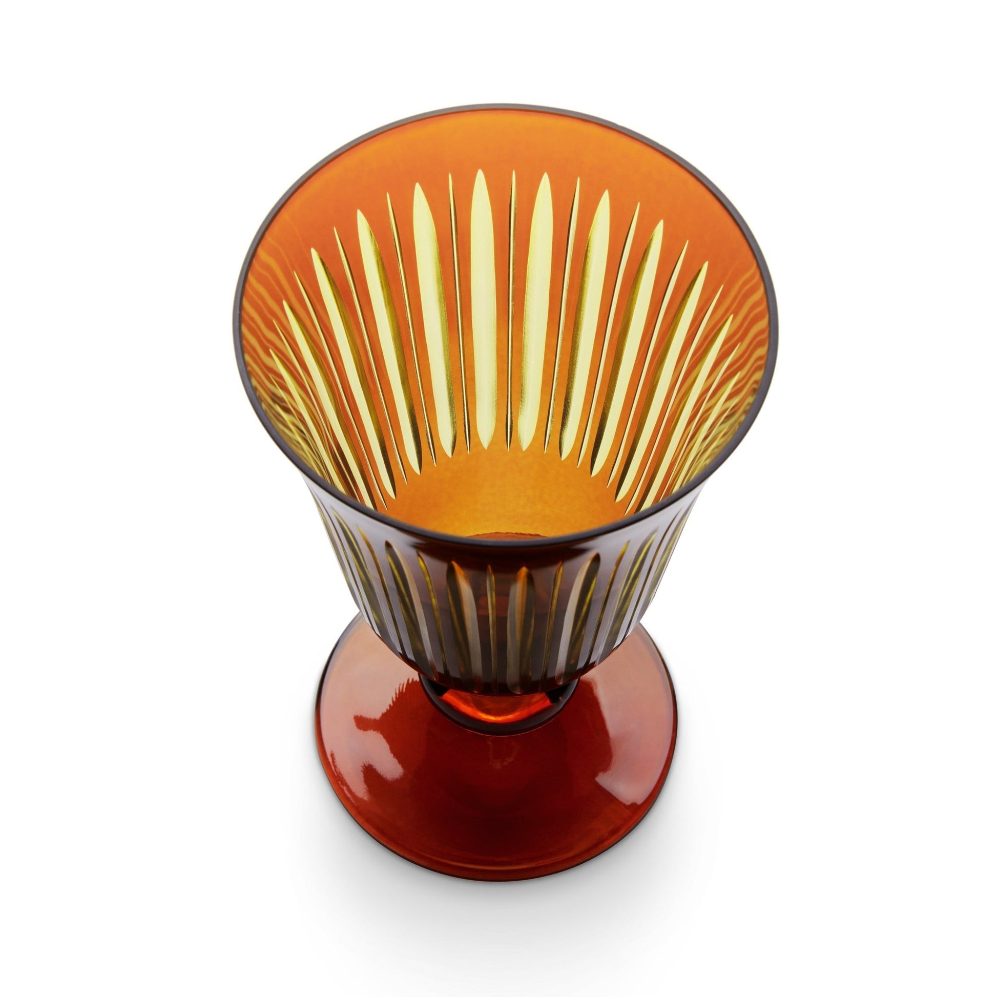 Prism Wine Glasses - Amber (Set of 4) - Hosted by Kelly Gaudreau