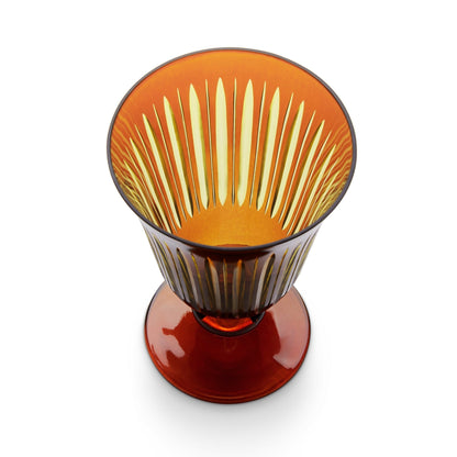 Prism Wine Glasses - Amber (Set of 4) - Hosted by Kelly Gaudreau