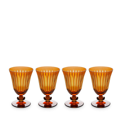 Prism Wine Glasses - Amber (Set of 4) - Hosted by Kelly Gaudreau