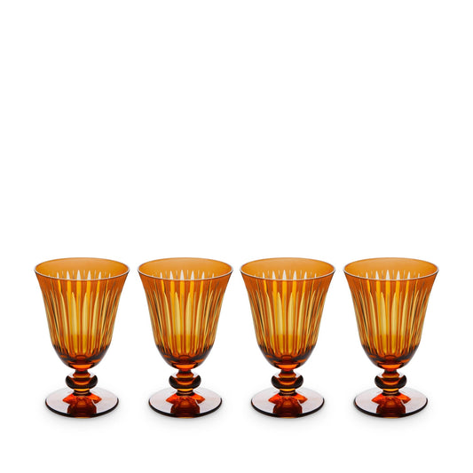 Prism Wine Glasses - Amber (Set of 4) - Hosted by Kelly Gaudreau