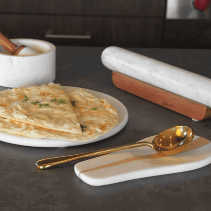 Punjabi Brass Serving Spoon - Hosted by Kelly Gaudreau