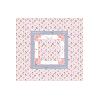 Purple Thistle Instructional Mahjong Tablecloth - Hosted by Kelly Gaudreau