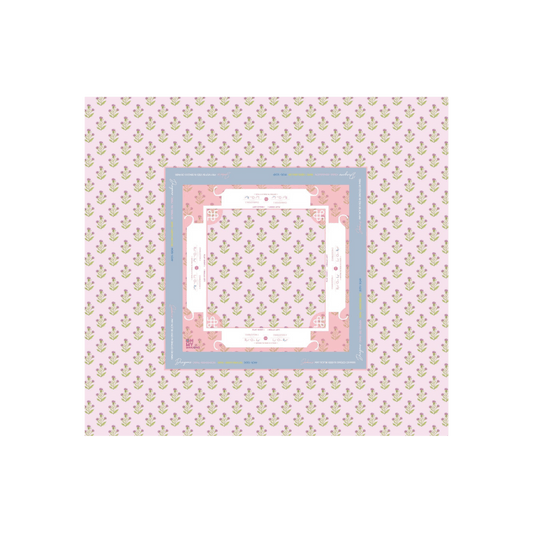 Purple Thistle Instructional Mahjong Tablecloth - Hosted by Kelly Gaudreau