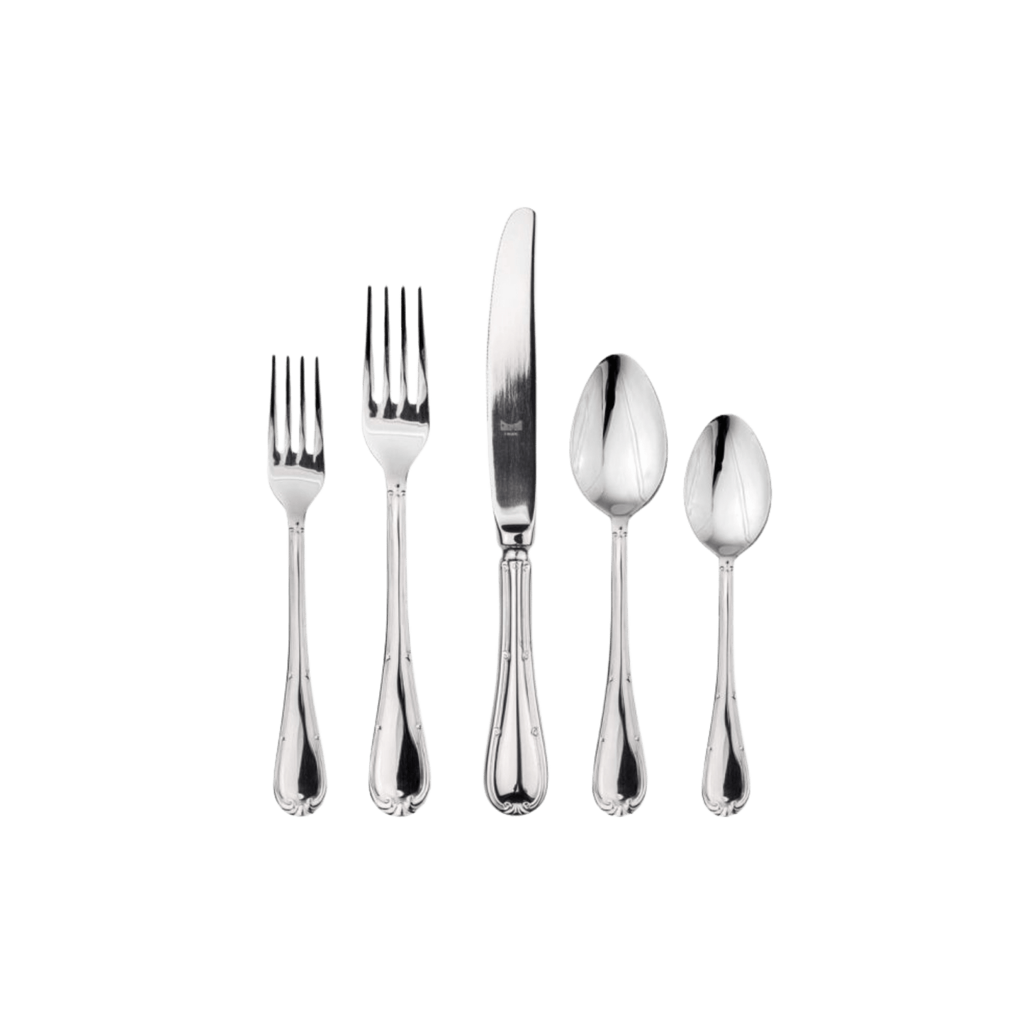 Raffaello Mirror Stainless Steel 5 Piece Flatware Set - Hosted by Kelly Gaudreau