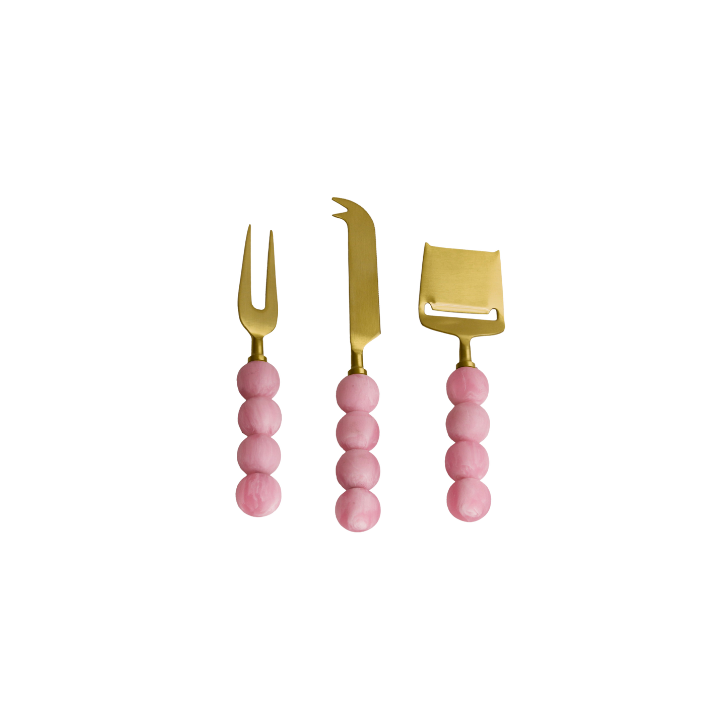 Resin Sorbet Cheese Knives - Set of 3