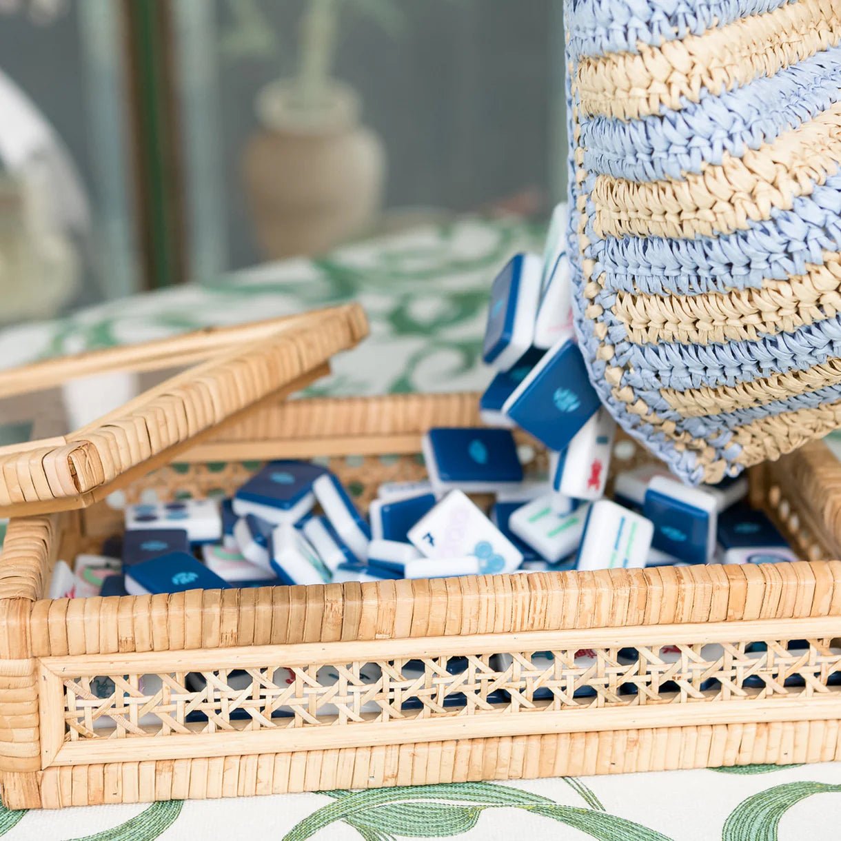 Rattan Tile Box - Hosted by Kelly Gaudreau