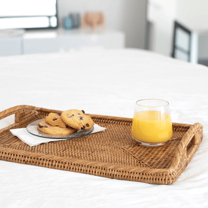 Rectangular Tray with Glass Insert - 14" - Hosted by Kelly Gaudreau