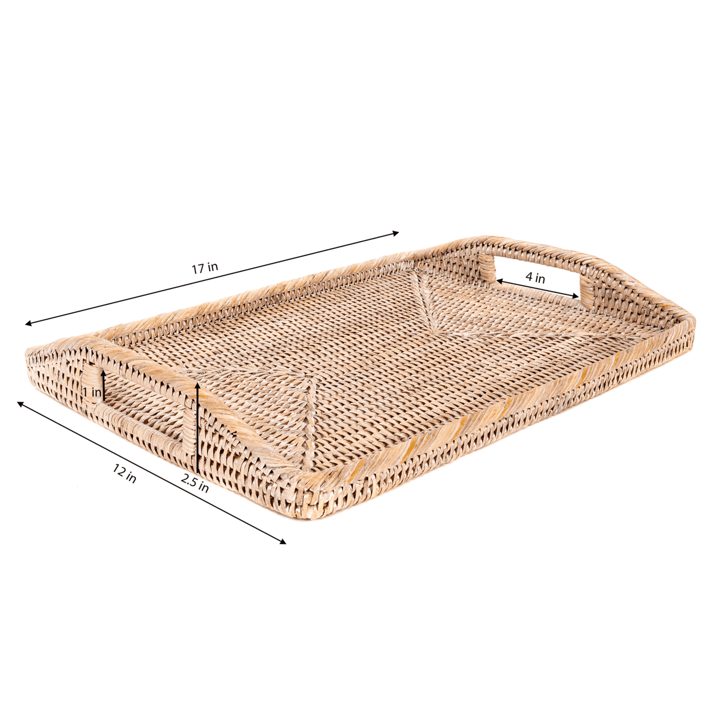 Rectangular Tray with Glass Insert - 14" - Hosted by Kelly Gaudreau