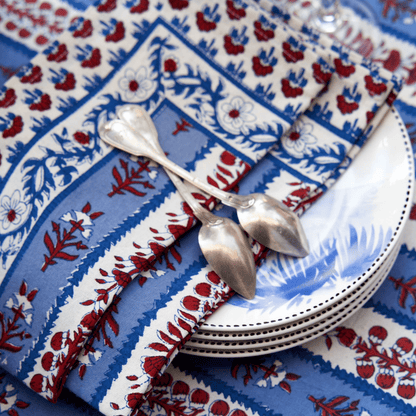 Red & Blue Avignon Tea Towel - Hosted by Kelly Gaudreau