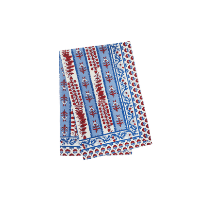 Red & Blue Avignon Tea Towel - Hosted by Kelly Gaudreau