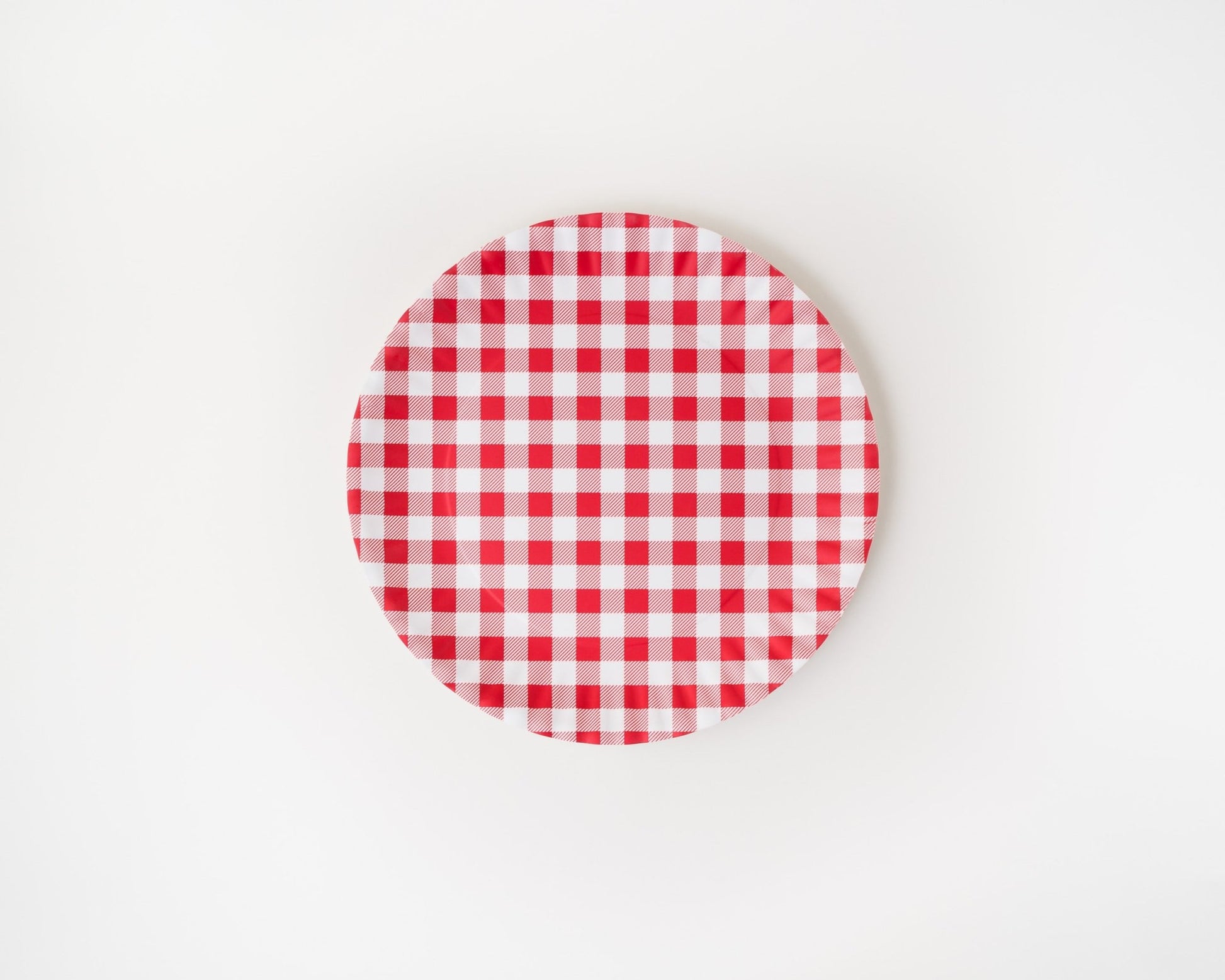 Red Gingham Melamine Platter - Hosted by Kelly Gaudreau