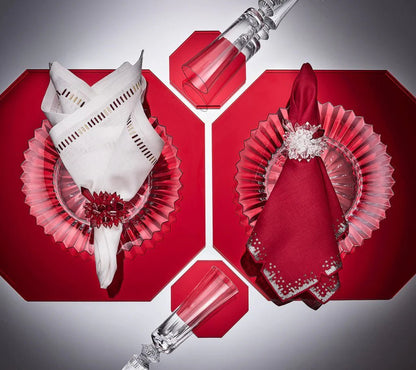 Red Placemat - Set of 4 in a Gift Box - Hosted by Kelly Gaudreau