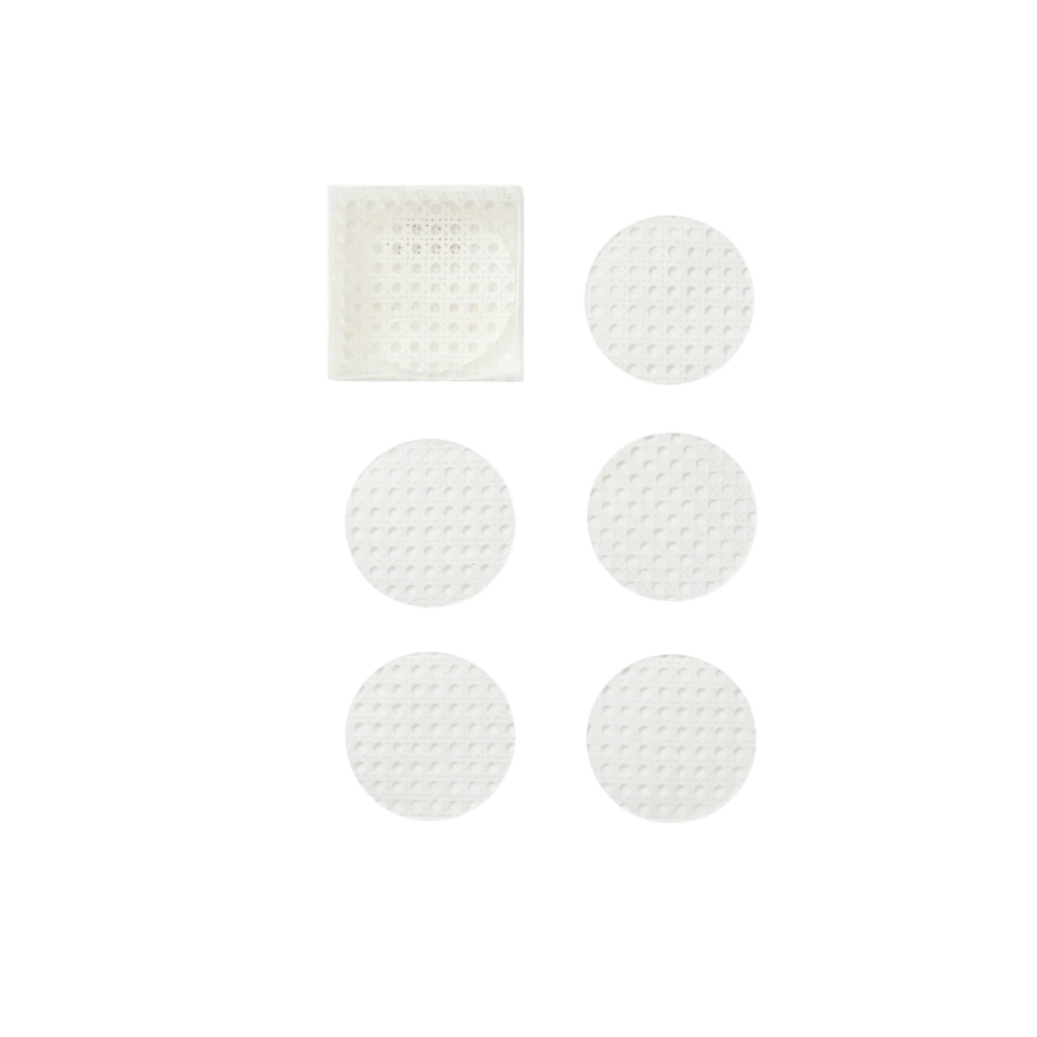 Reed Coaster Set of 6 in a Caddy - Hosted by Kelly Gaudreau