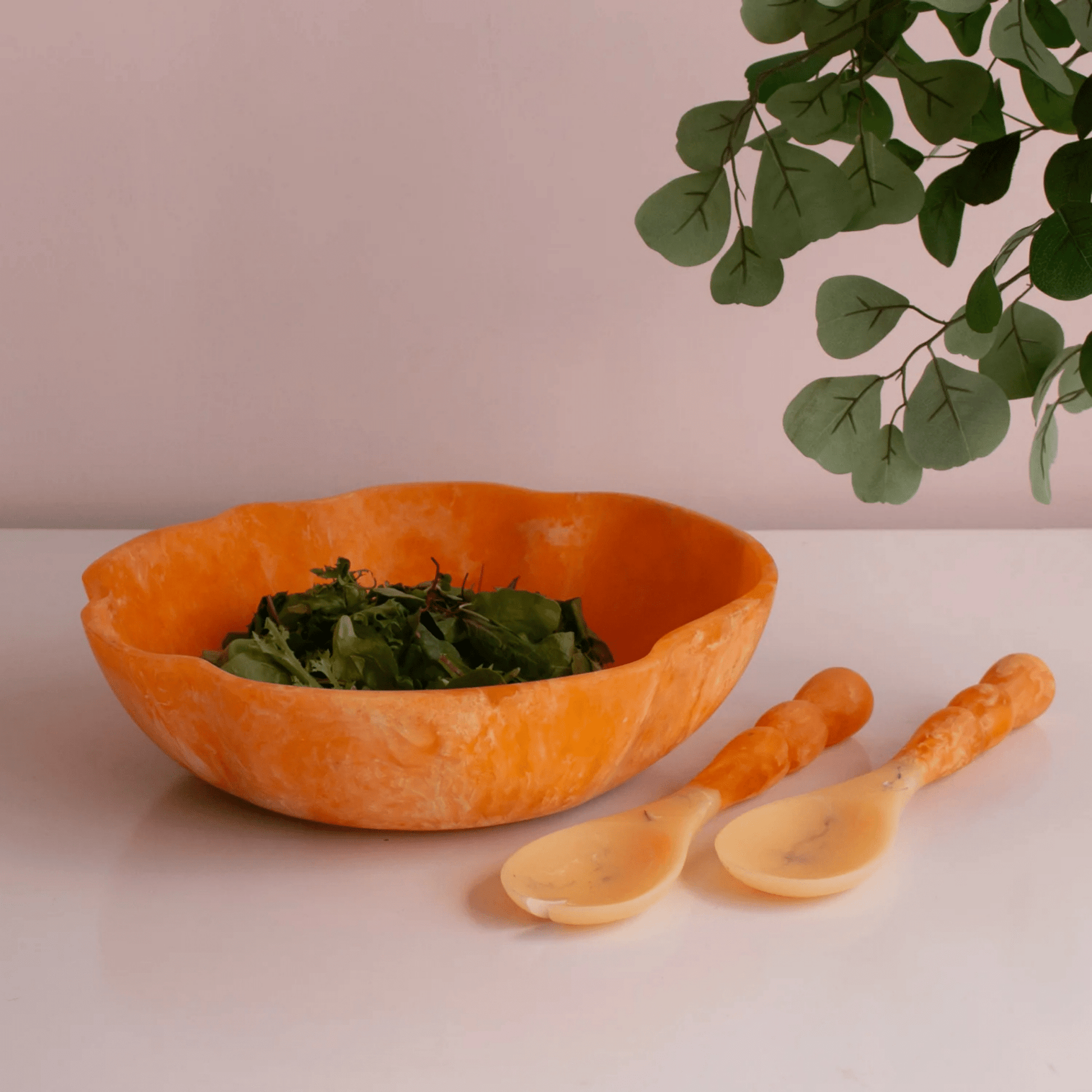 Resin Sorbet Salad Servers - Hosted by Kelly Gaudreau