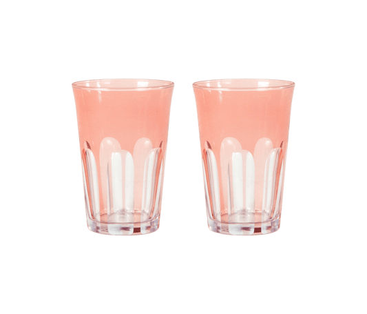 Rialto Glass Tumbler in Kitten Set of 2 - Hosted by Kelly Gaudreau