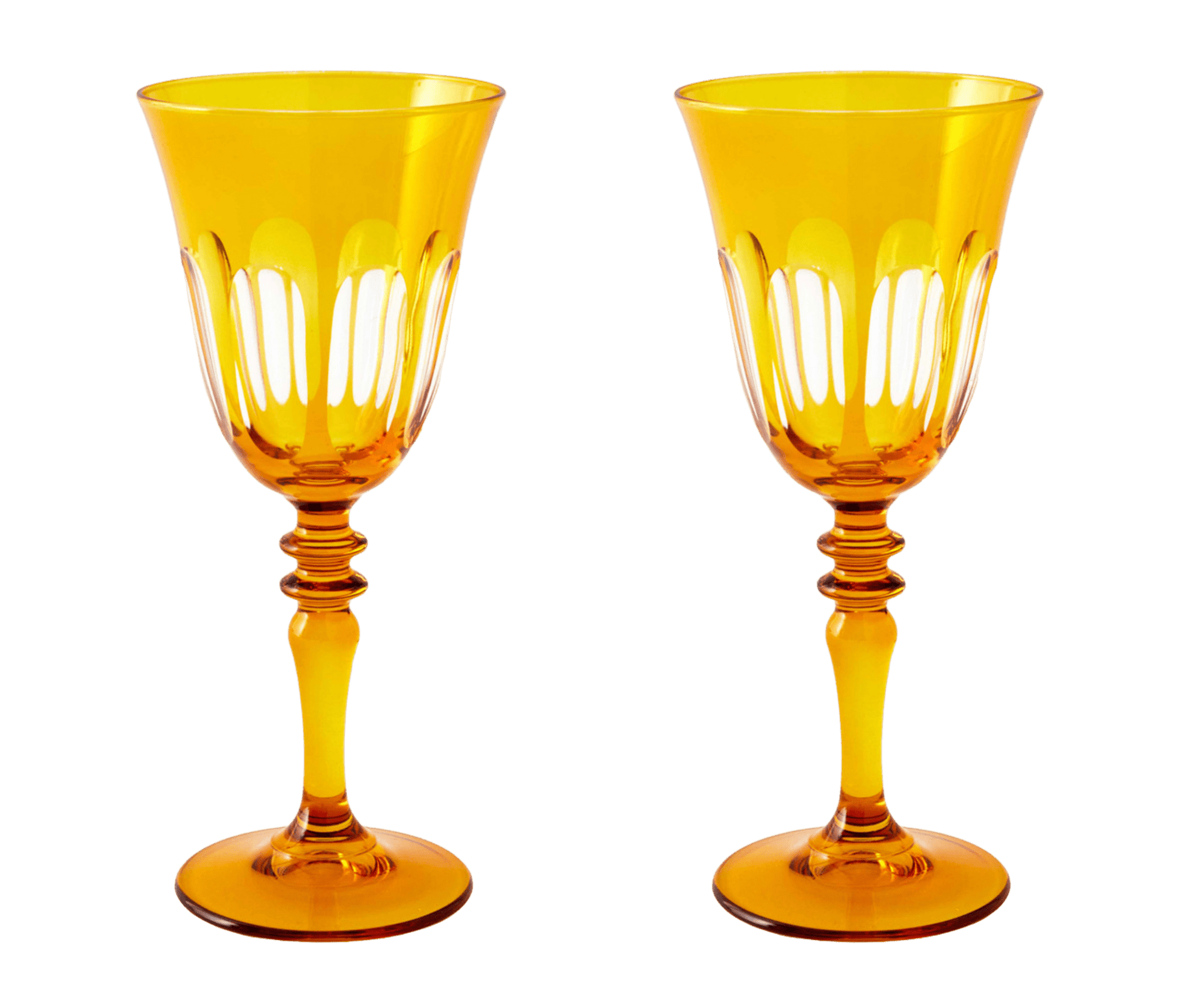 Rialto Glass Wine in Ginger Set of 2 - Hosted by Kelly Gaudreau