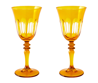 Rialto Glass Wine in Ginger Set of 2 - Hosted by Kelly Gaudreau