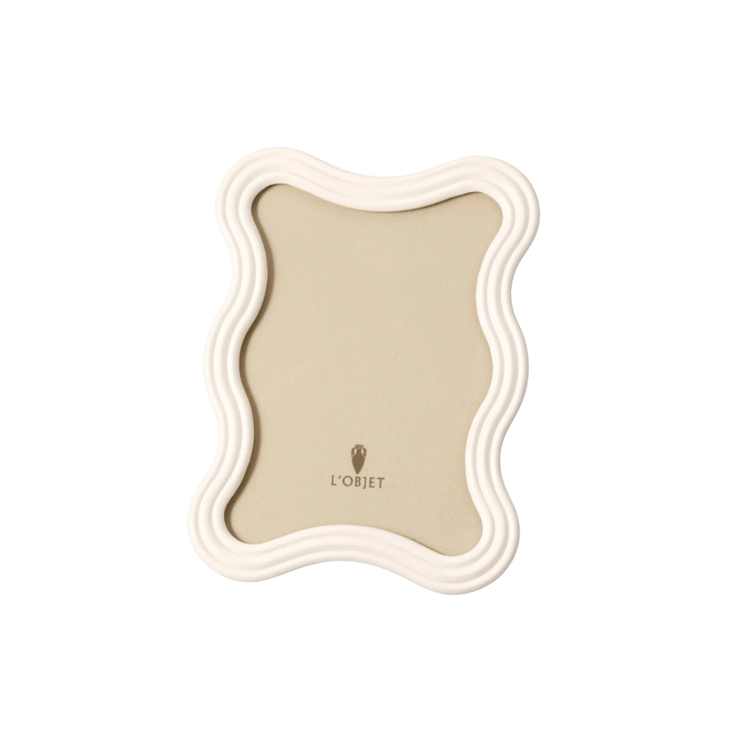 Ripple Frame in White Enamel - Hosted by Kelly Gaudreau