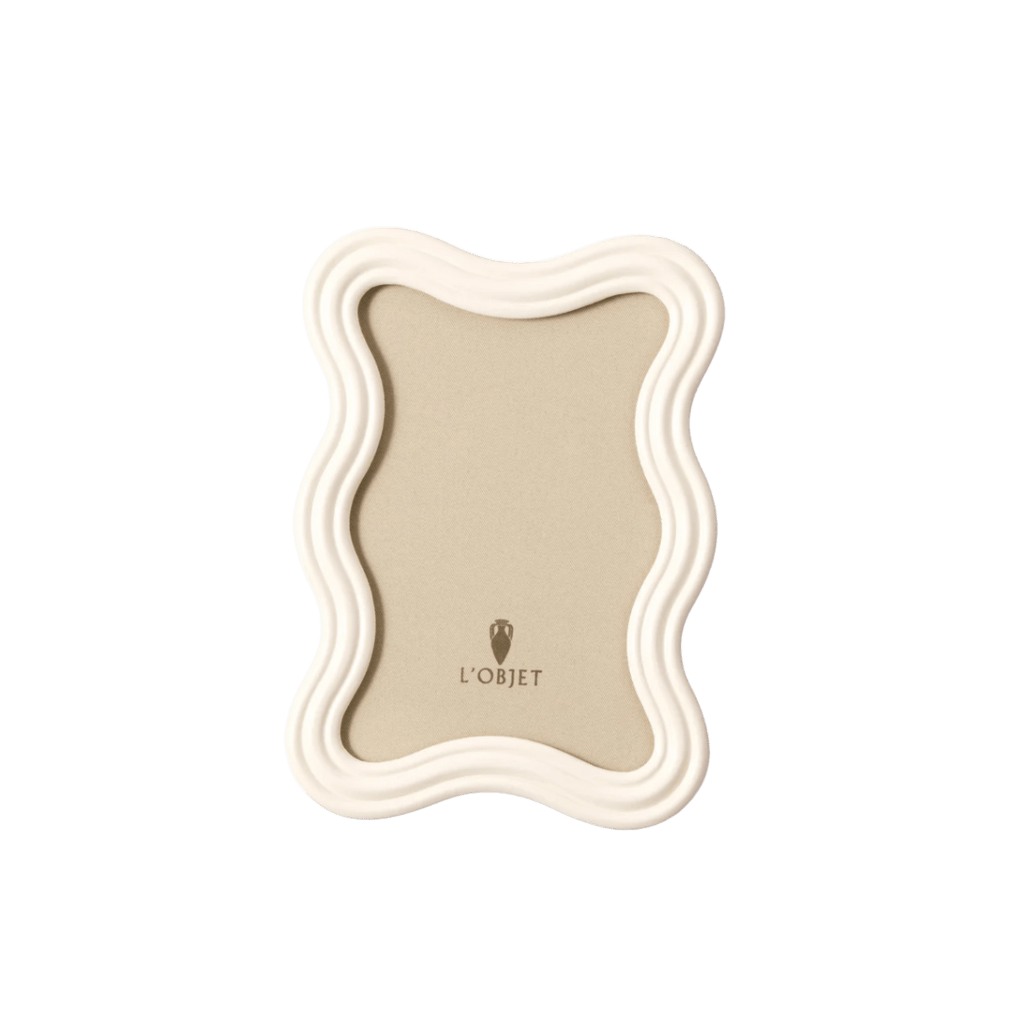 Ripple Frame in White Enamel - Hosted by Kelly Gaudreau