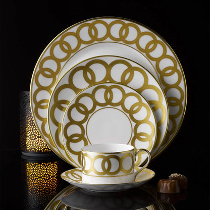 Riviera Dream White Dinner Plate - Hosted by Kelly Gaudreau