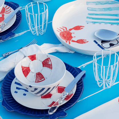 Riviera Life Preserver Salad Plate - Hosted by Kelly Gaudreau
