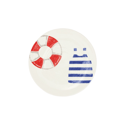 Riviera Life Preserver Salad Plate - Hosted by Kelly Gaudreau