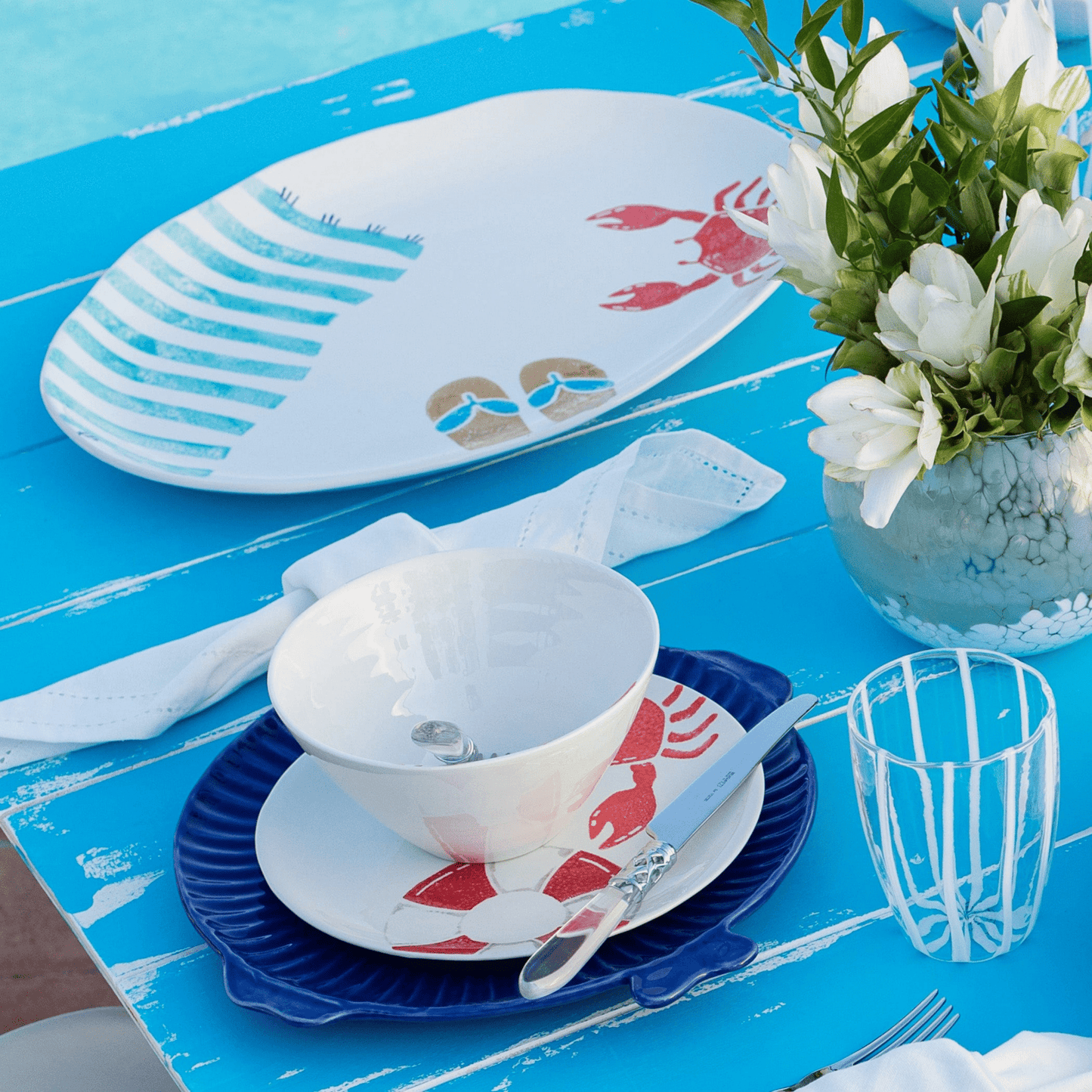 Riviera Medium Oval Platter - Hosted by Kelly Gaudreau