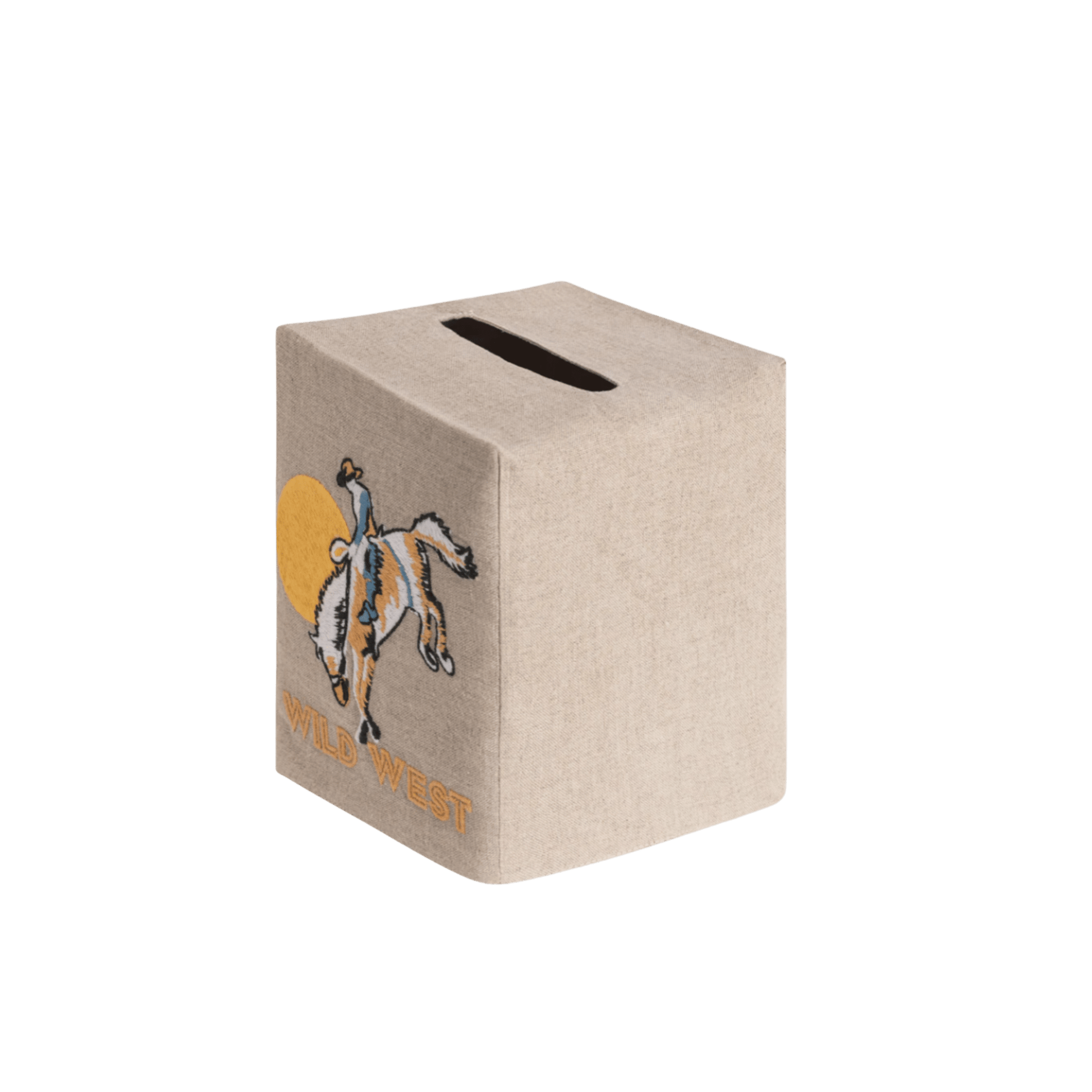 Rodeo Boy Tissue Box Cover - Hosted by Kelly Gaudreau