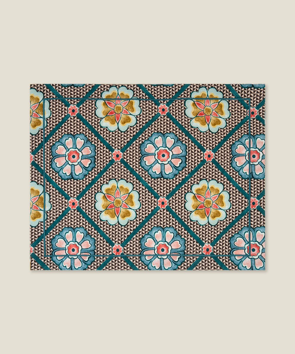 Rombos Embroidered Placemat Set of 4 - Hosted by Kelly Gaudreau