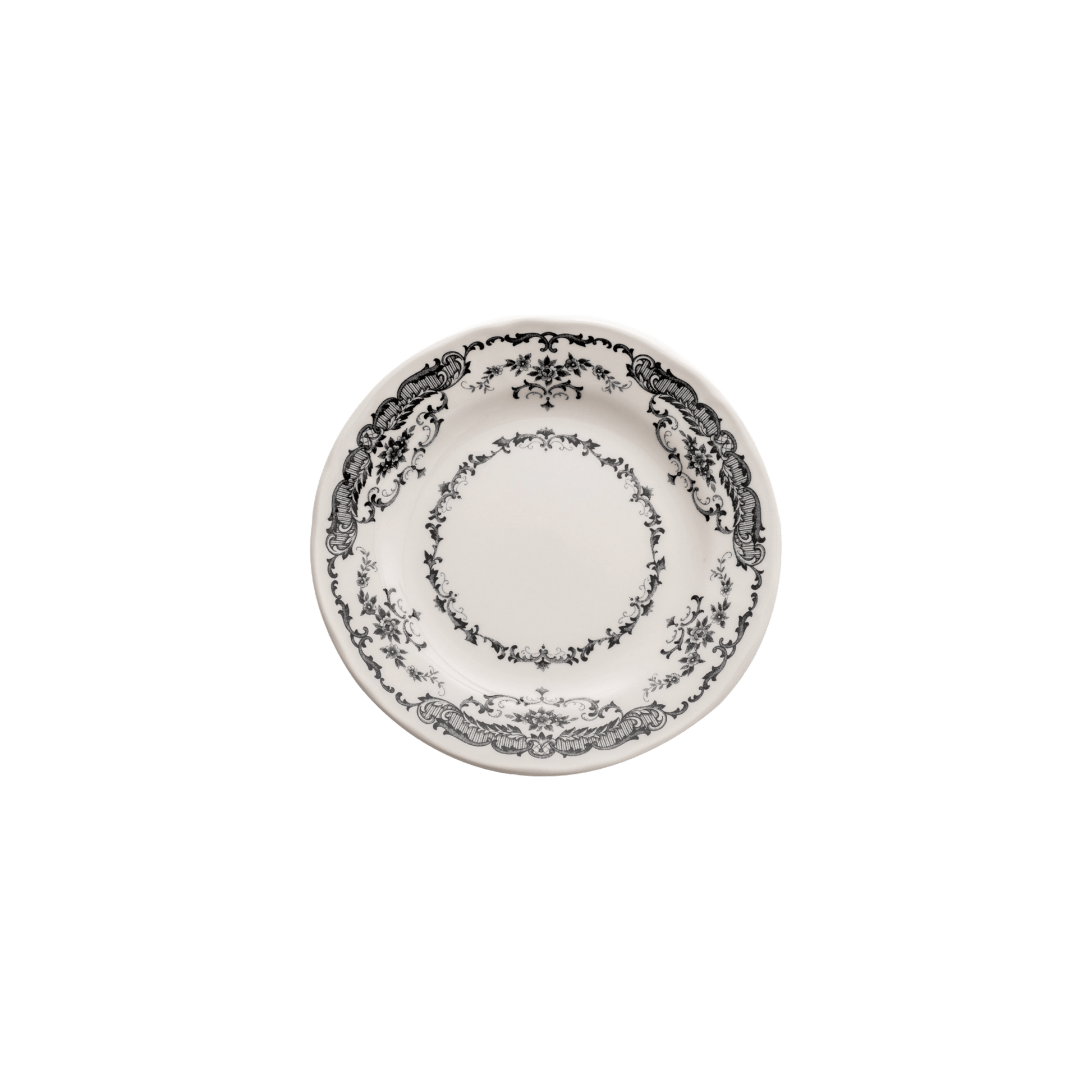 Rose Bread Plate in Black - Hosted by Kelly Gaudreau