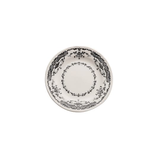 Rose Bread Plate in Black - Hosted by Kelly Gaudreau