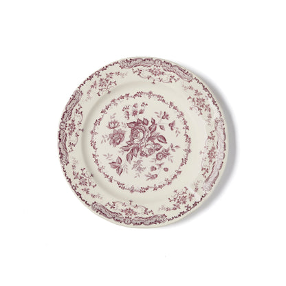 Rose Dinner Plate in Violet - Hosted by Kelly Gaudreau
