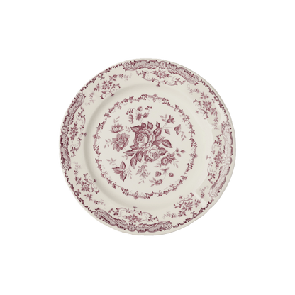Rose Dinner Plate in Violet - Hosted by Kelly Gaudreau