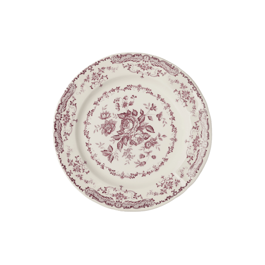 Rose Dinner Plate in Violet - Hosted by Kelly Gaudreau
