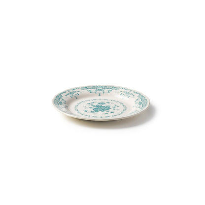 Rose Salad Plate in Turquoise - Hosted by Kelly Gaudreau