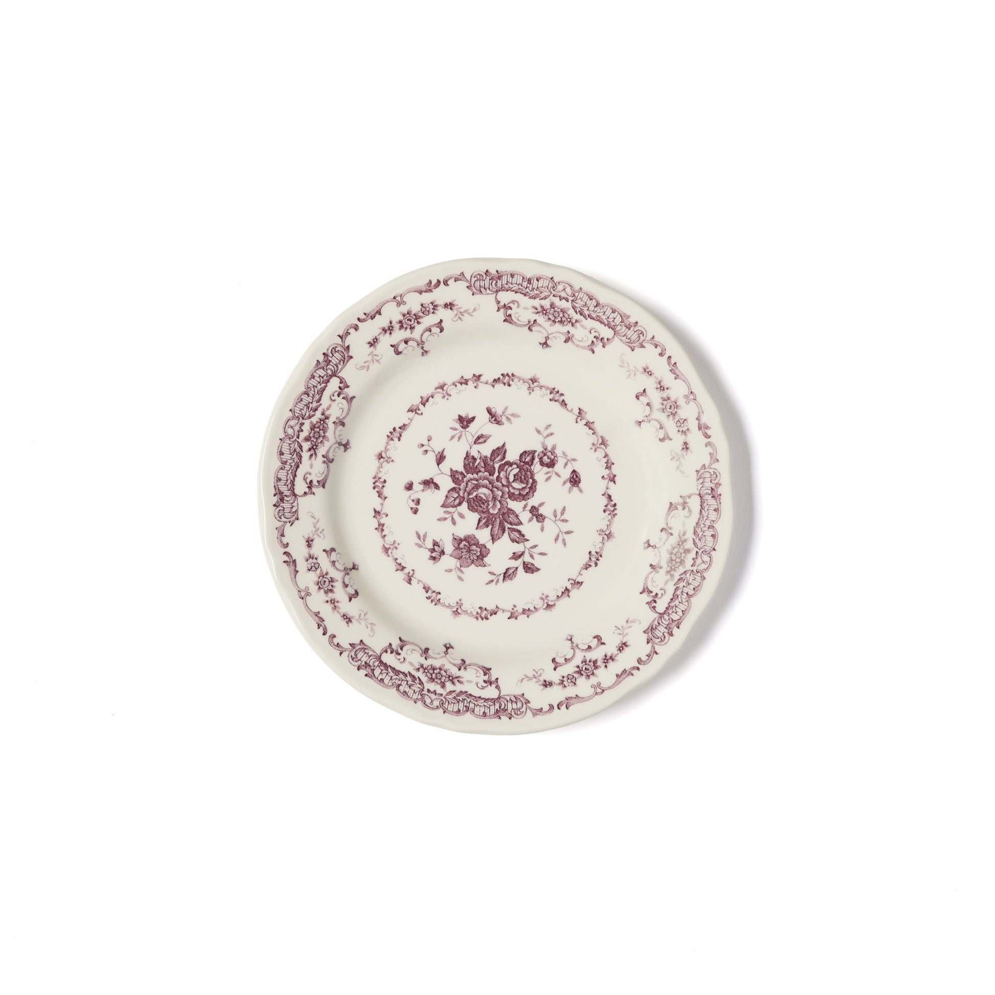 Rose Salad Plate in Violet - Hosted by Kelly Gaudreau
