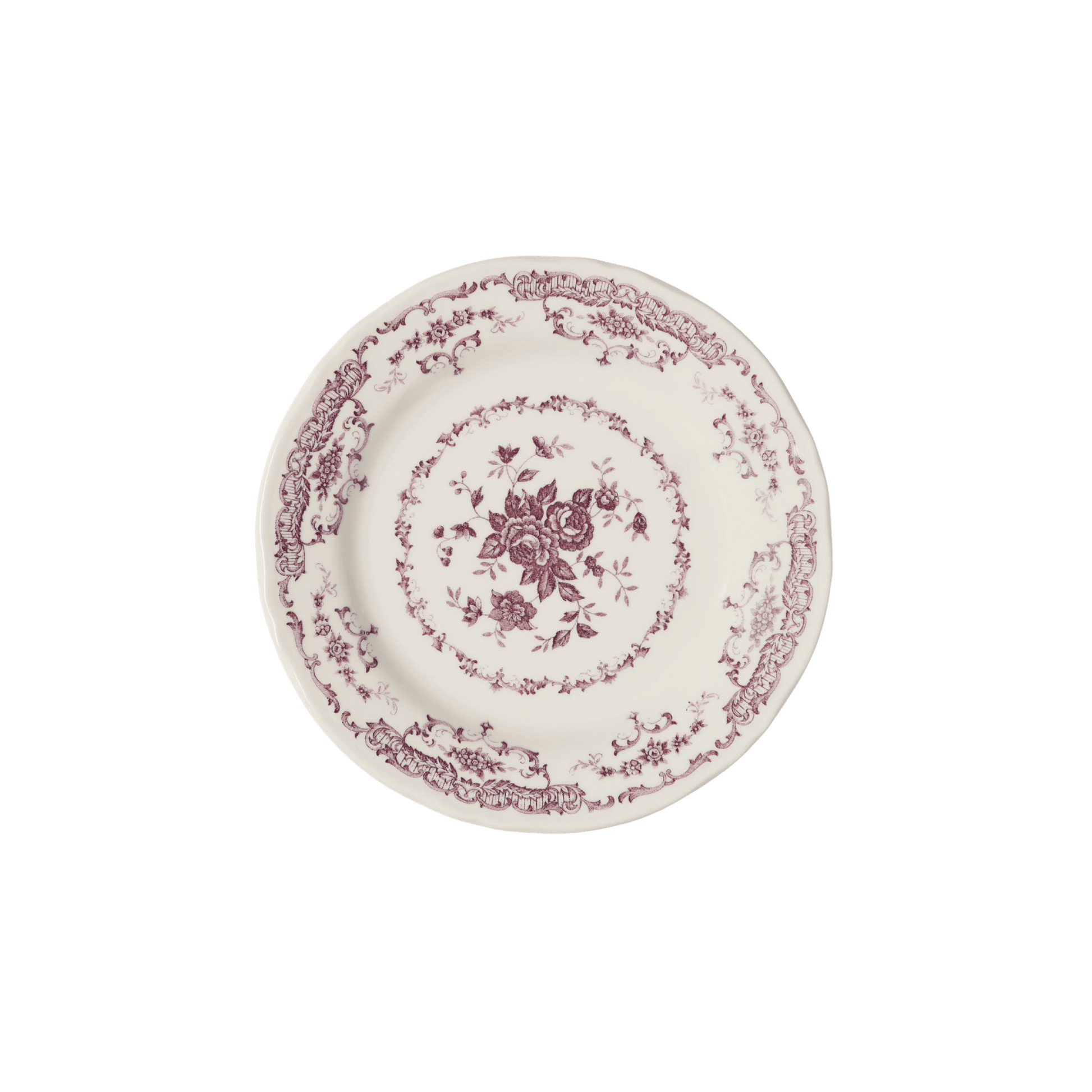 Rose Salad Plate in Violet - Hosted by Kelly Gaudreau