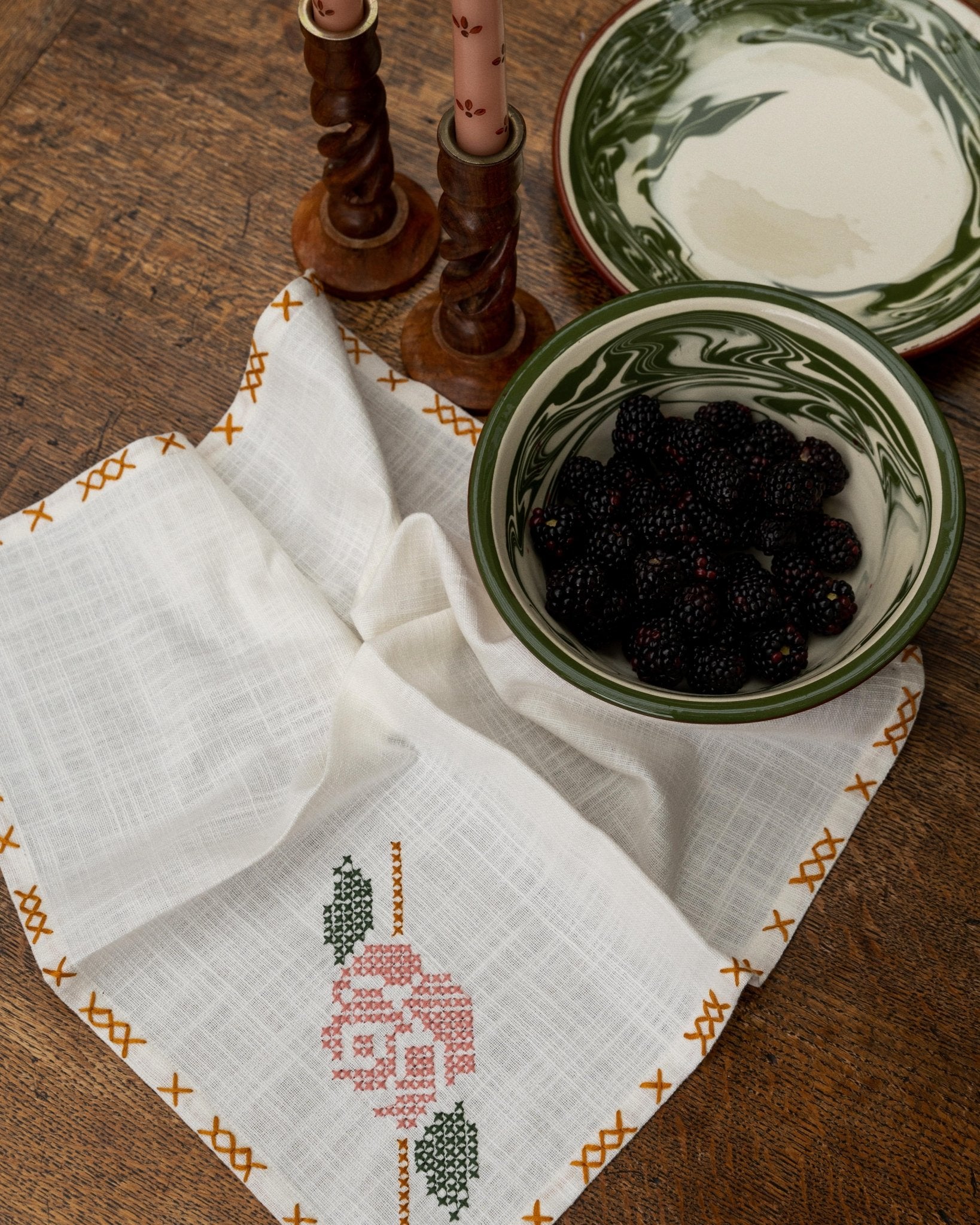 Rose Tapestry Napkins Set of 4 - Hosted by Kelly Gaudreau