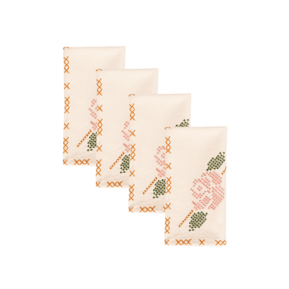 Rose Tapestry Napkins Set of 4 - Hosted by Kelly Gaudreau