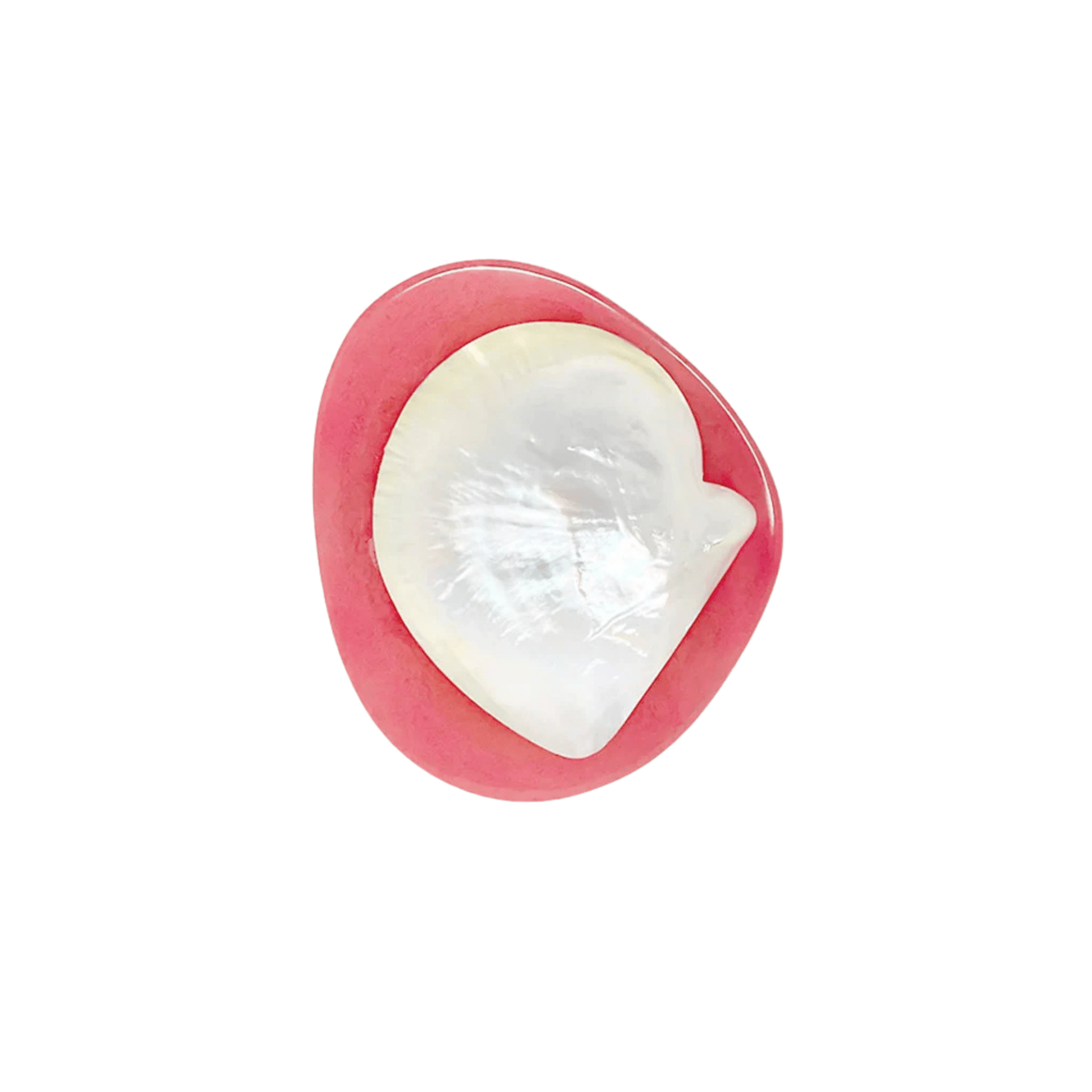 Round Caviar Dish in Pink - Hosted by Kelly Gaudreau