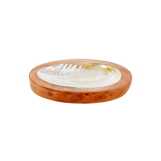 Round Caviar Dish in Sand - Hosted by Kelly Gaudreau