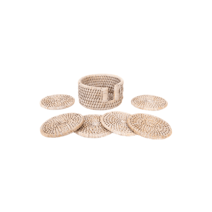 Round Coasters with Box - 7 Piece Set - Hosted by Kelly Gaudreau
