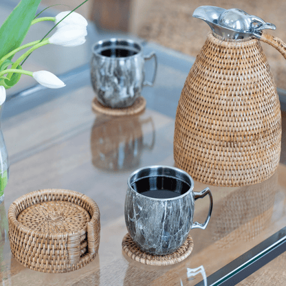 Round Coasters with Box - 7 Piece Set - Hosted by Kelly Gaudreau