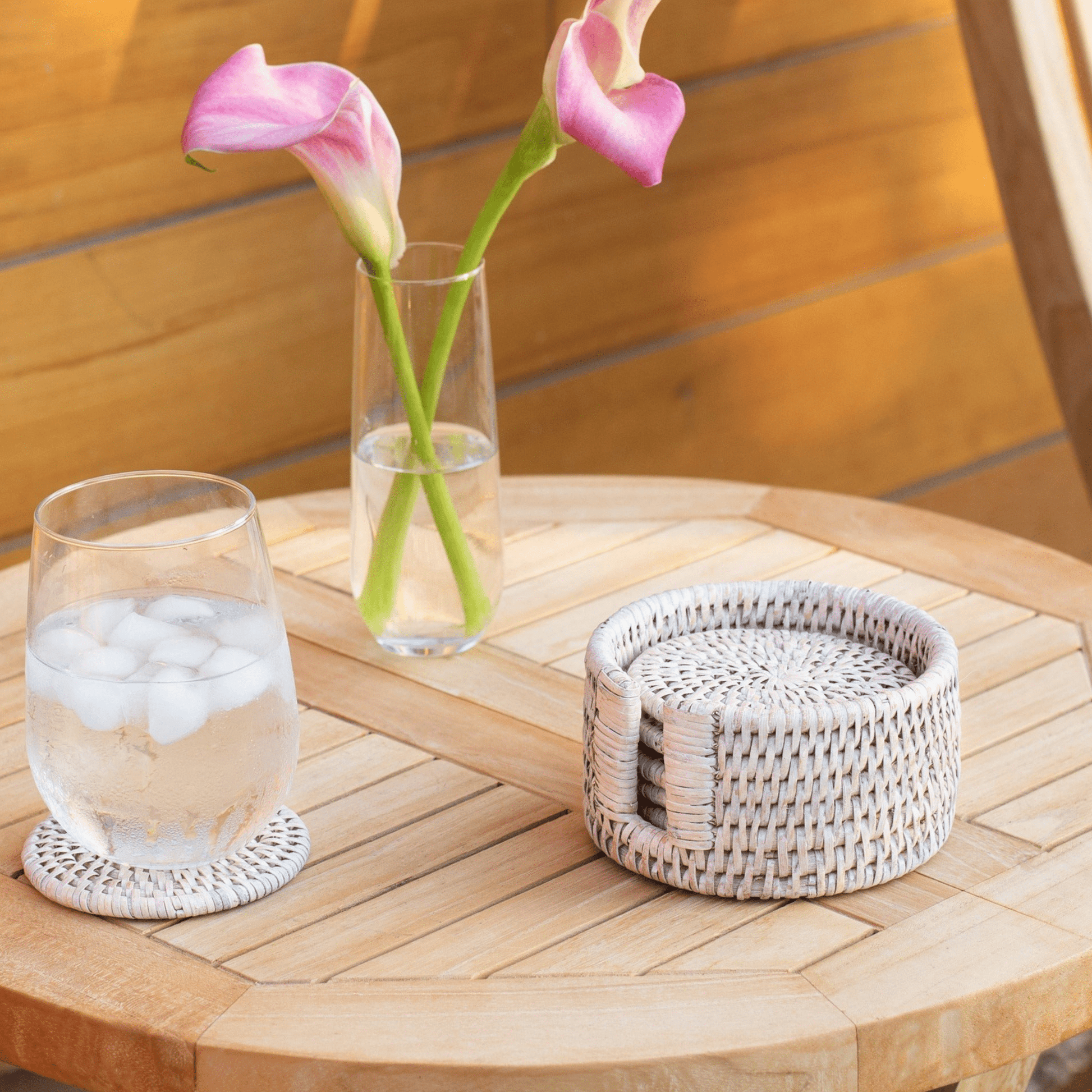 Round Coasters with Box - 7 Piece Set - Hosted by Kelly Gaudreau