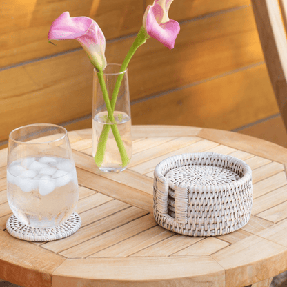 Round Coasters with Box - 7 Piece Set - Hosted by Kelly Gaudreau