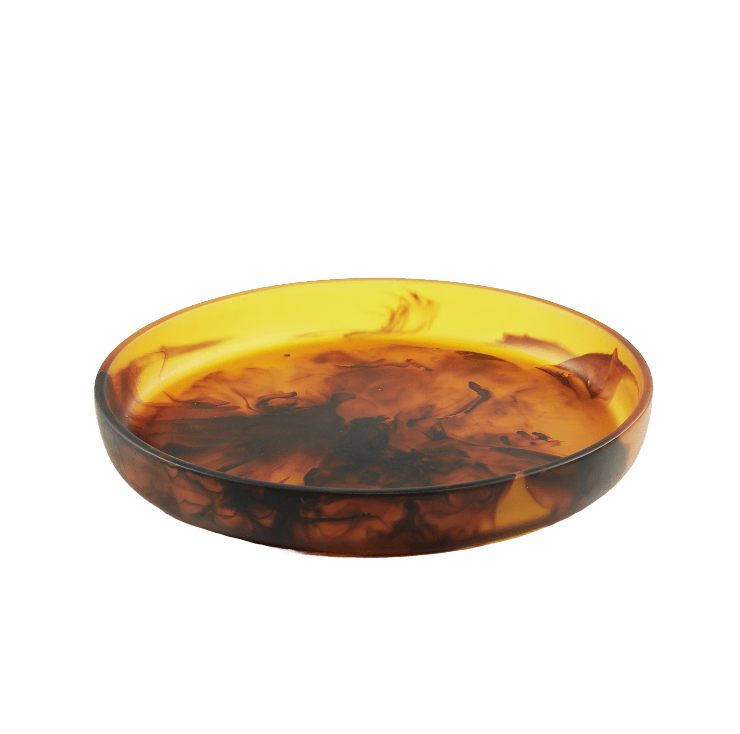 Round Platter Medium in Tortoise Swirl - Hosted by Kelly Gaudreau